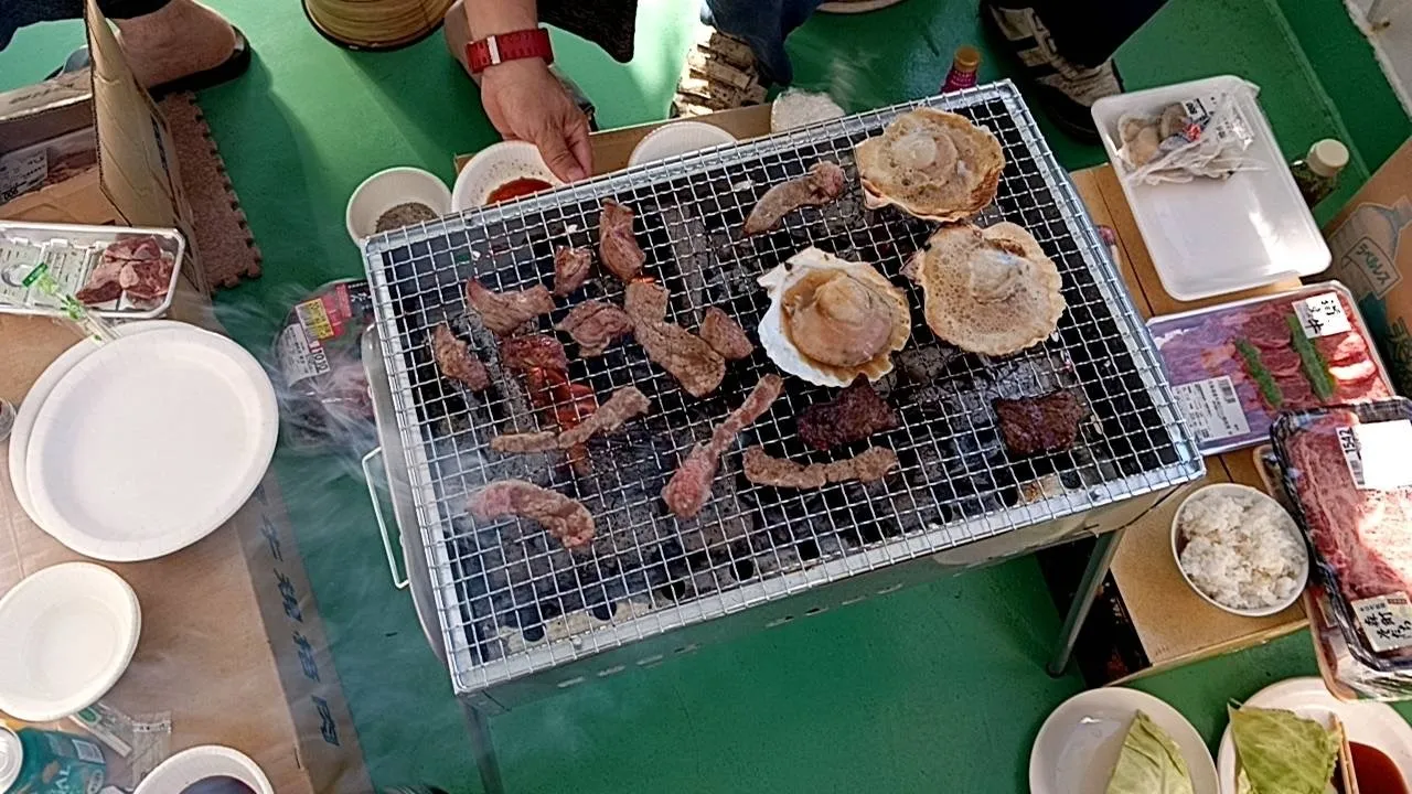 ずっと海の上ではありません